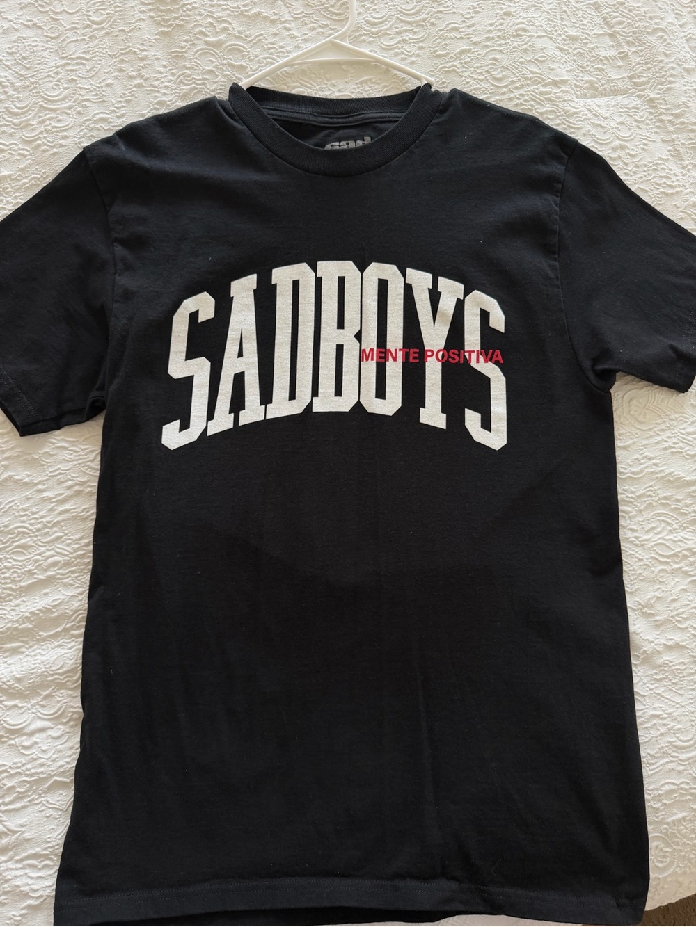 Black 'Sadboys' Graphic Short-Sleeve Tee